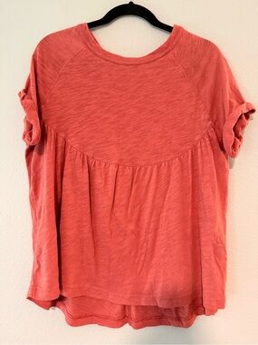 American Eagle Outfitters Coral oversized top size XS